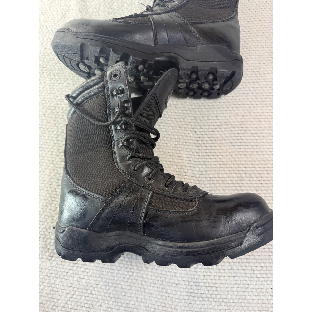 Thorogood 804-6087 Black Tactical Work Boots Mens 5.5 Women 7.5 Steel Toe EH